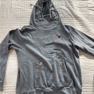Aviator Nation Charcoal Hoodie